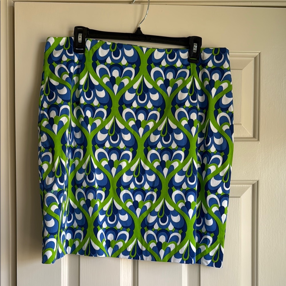 Melly M geometric print skirt